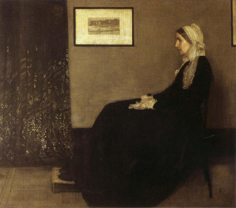  Arrangement in Gray and Black: Portrait of the Artist's Mother
